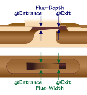 Example of a Focusing Flue that provides Flue Constriction